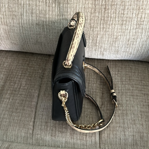 Coach , black, soft leather bag with Marley top and strap - Picture 7 of 15